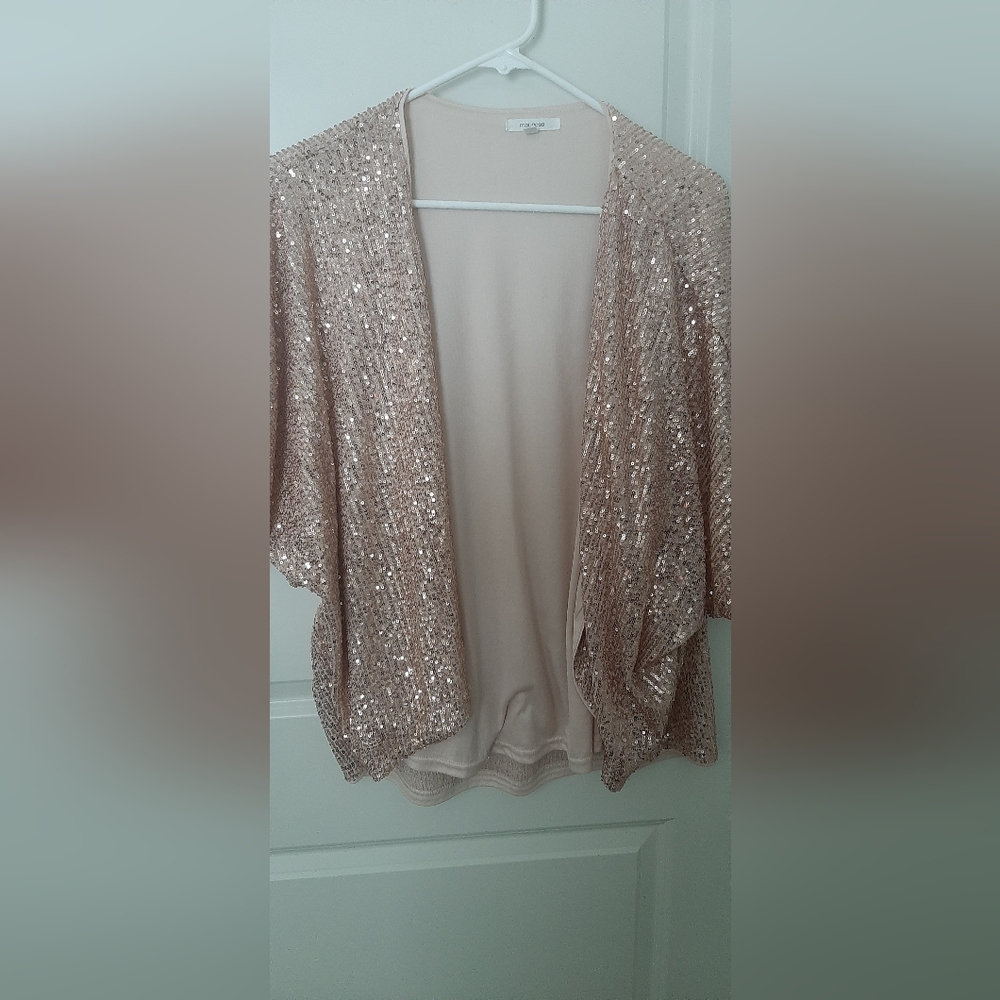 Sequin cardigan